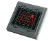 Part No: 3068pb2131  Name: Tile 2 x 2 with Display Screen with Red Grid and Green Head-Up Display (HUD) on Black Background Pattern (Sticker) - Set 76240