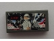 Lot ID: 125994781  Part No: 3069pb0147  Name: Tile 1 x 2 with White Minifigure Racer and 'LIVE' Pattern (Sticker) - Set 8161
