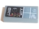 Part No: 3069pb0911  Name: Tile 1 x 2 with Control Panel with Gauges and White Cross Pattern (Sticker) - Set 42100