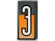 Part No: 3069pb1266 Name: Tile 1 x 2 with White Number 3 with Black Outline on Orange Gradient Background Pattern (Sticker) - Set 8154 Part No: 3069pb1266 Name: Tile 1 x 2 with White Number 3 with Black Outline on Orange Gradient Background Pattern (Sticker) - Set 8154