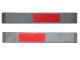 Part No: 32524pb018  Name: Technic, Liftarm Thick 1 x 7 with Red Stripe on Both Sides Pattern (Stickers) - Set 75081