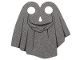 Part No: 38597  Name: Minifigure Cape Cloth, Tattered with Hood Pattern - Traditional Starched Fabric