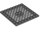 Part No: 4151a Name: Plate, Modified 8 x 8 Lattice without Hole in Center Part No: 4151a Name: Plate, Modified 8 x 8 Lattice without Hole in Center