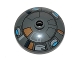 Lot ID: 388066563  Part No: 43898pb003  Name: Dish 3 x 3 Inverted (Radar) with SW Droid T7-O1 Pattern