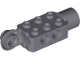 Part No: 47432  Name: Technic, Brick Modified 2 x 3 with Pin Holes, Rotation Joint Ball Half (Vertical Side), Rotation Joint Socket