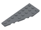 Lego part: Wedge, Plate 8 x 3 Pentagonal Left