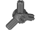 Part No: 57585  Name: Technic, Axle Connector Hub with 3 Axles