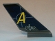 Part No: 6239pb065  Name: Tail Shuttle with Agents Logo and Mechanical Pattern on Both Sides (Stickers) - Set 8637