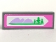 Part No: 63864pb051  Name: Tile 1 x 3 with Road Sign with Mountains and Trees Pattern (Sticker) - Set 41013