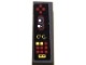 Part No: 63864pb244R  Name: Tile 1 x 3 with Control Panel with Joysticks, Red and Yellow Buttons and Dials Pattern Model Right Side (Sticker) - Set 70916