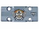 Part No: 71709pb007L Name: Technic, Panel Plate 3 x 7 x 1 with 'MONSTER JAM' and Monster Mask Pattern Model Left Side (Sticker) - Set 42119 Part No: 71709pb007L Name: Technic, Panel Plate 3 x 7 x 1 with 'MONSTER JAM' and Monster Mask Pattern Model Left Side (Sticker) - Set 42119