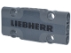 Part No: 71709pb010  Name: Technic, Panel Plate 3 x 7 x 1 with Black 'LIEBHERR' Pattern (Sticker) - Set 42146