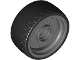 Part No: 72206pb01 Name: Wheel 24 x 12 with Pin Hole with Molded Black Hard Rubber Tire Pattern Part No: 72206pb01 Name: Wheel 24 x 12 with Pin Hole with Molded Black Hard Rubber Tire Pattern