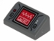 Part No: 85984pb206  Name: Slope 30 1 x 2 x 2/3 with Signs Of Life Red Heart Monitor Pattern (Sticker) - Set 75251