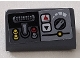 Part No: 85984pb313  Name: Slope 30 1 x 2 x 2/3 with Control Panel with Buttons and Switches Pattern (Sticker) - Set 70915