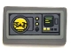 Part No: 85984pb327  Name: Slope 30 1 x 2 x 2/3 with Control Panel with Buttons, Yellow Radar Screen, and Dark Green Readout Pattern (Sticker) - Set 75150
