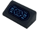 Part No: 85984pb457  Name: Slope 30 1 x 2 x 2/3 with Dark Blue and Medium Azure Control Panel Screen Pattern (Sticker) - Set 71833