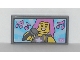Part No: 87079pb0213  Name: Tile 2 x 4 with Pop Star with Microphone and Music Notes on TV Screen Pattern