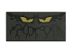 Part No: 87079pb0407  Name: Tile 2 x 4 with Rock Creature Face with Jagged Mouth and Yellow Eyes Pattern