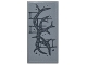Part No: 87079pb0661  Name: Tile 2 x 4 with Black Brick Wall Mortar and Roots Pattern (Sticker) - Set 75810