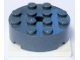 Part No: 87081c02  Name: Turntable 4 x 4 x 1 1/3 with White Square Base, Locking (87081 / 61485)