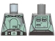 Part No: 973pb3137  Name: Torso SW Armor with Sand Green Stains Pattern (Han Solo)