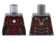 Part No: 973pb5039  Name: Torso Armor with White Circle and Dark Red and Gold Plates (Partial Mark 43) Pattern