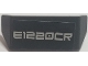 Part No: 98834pb16  Name: Vehicle, Spoiler with Bar Handle with 'E1220CR' Pattern (Sticker) - Set 70615