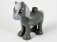 Part No: horse05c01pb02  Name: Duplo Horse Baby Foal Pony with Light Bluish Gray Mane, Tail, Spots and Muzzle Pattern