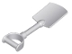 Part No: 10566  Name: Duplo Utensil Shovel / Spade with D Handle and Short Blade (total length 75mm)