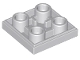 Lego part: Tile, Modified 2 x 2 Inverted