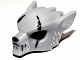 Lot ID: 49051336  Part No: 11233pb01  Name: Minifigure, Headgear Mask Wolf with Fangs, Scars and White Ears Pattern