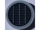 Part No: 14769pb0285  Name: Tile, Round 2 x 2 with Bottom Stud Holder with SW Millennium Falcon Grille Pattern (Sticker) - Sets 75105 / 75257