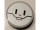 Part No: 14769pb0487 Name: Tile, Round 2 x 2 with Bottom Stud Holder with Bunny / Rabbit Face with Black Lines and Bright Pink Triangle Pattern (Sticker) - Set 75973 Part No: 14769pb0487 Name: Tile, Round 2 x 2 with Bottom Stud Holder with Bunny / Rabbit Face with Black Lines and Bright Pink Triangle Pattern (Sticker) - Set 75973