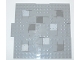 Part No: 15623pb001  Name: Brick, Modified 16 x 16 x 2/3 with 1 x 4 Indentations and 1 x 4 Plate with Stones Pattern