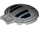 Part No: 18675pb01  Name: Dish 6 x 6 Inverted - No Studs with Bar Handle with SW TIE Advanced Hatch Pattern