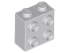 Lego part: Brick, Modified 1 x 2 x 1 2/3 with Studs on Side