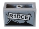 Part No: 23969pb003  Name: Panel 1 x 2 x 1 with Rounded Corners and 2 Sides with 'R1DCE' and Screw Pattern (Sticker) - Set 76078