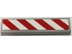 Part No: 2431pb0405L Name: Tile 1 x 4 with Red and White Danger Stripes Thick (White Corners) Pattern Left (Sticker) - Sets 60111 / 60116 Part No: 2431pb0405L Name: Tile 1 x 4 with Red and White Danger Stripes Thick (White Corners) Pattern Left (Sticker) - Sets 60111 / 60116