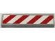 Part No: 2431pb0405R Name: Tile 1 x 4 with Red and White Danger Stripes Thick (White Corners) Pattern Right (Sticker) - Sets 60111 / 60116 Part No: 2431pb0405R Name: Tile 1 x 4 with Red and White Danger Stripes Thick (White Corners) Pattern Right (Sticker) - Sets 60111 / 60116