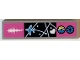 Part No: 2431pb0858 Name: Tile 1 x 4 with Dark Azure Airplane and White Heart on Dark Blue Radar Screen and Radio Waves and Gauges on Dark Pink Background Pattern (Sticker) - Set 41343 Part No: 2431pb0858 Name: Tile 1 x 4 with Dark Azure Airplane and White Heart on Dark Blue Radar Screen and Radio Waves and Gauges on Dark Pink Background Pattern (Sticker) - Set 41343