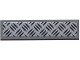 Part No: 2431pb412  Name: Tile 1 x 4 with Tread Plate Pattern (Sticker) - Set 60112