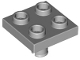 Lego part: Plate, Modified 2 x 2 with Pin on Bottom