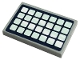 Part No: 26603pb236  Name: Tile 2 x 3 with Light Aqua and Dark Blue Solar Panel Pattern (Sticker) - Set 41449