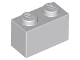 LEGO: Brick 1 x 2 |  | Light Bluish Gray