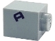 Part No: 3005pb071  Name: Brick 1 x 1 with Angled Off-Center Dark Blue Capital Letter A Pattern