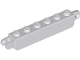 Part No: 30388  Name: Hinge Brick 1 x 6 Locking with 1 Finger Vertical End and 2 Fingers Vertical End