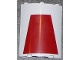 Lot ID: 414552865  Part No: 30562pb026  Name: Cylinder Quarter 4 x 4 x 6 with Dark Red Trapezoid Pattern (Sticker) - Set 7964