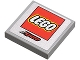 Lot ID: 280927154  Part No: 3068pb0301  Name: Tile 2 x 2 with Lego Logo and Red 'Kyoto' Pattern (Sticker) - Set 8120
