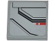 Lot ID: 395591283  Part No: 3068pb0678R  Name: Tile 2 x 2 with SW TIE Advanced Prototype Pattern Model Right Side (Sticker) - Set 75082